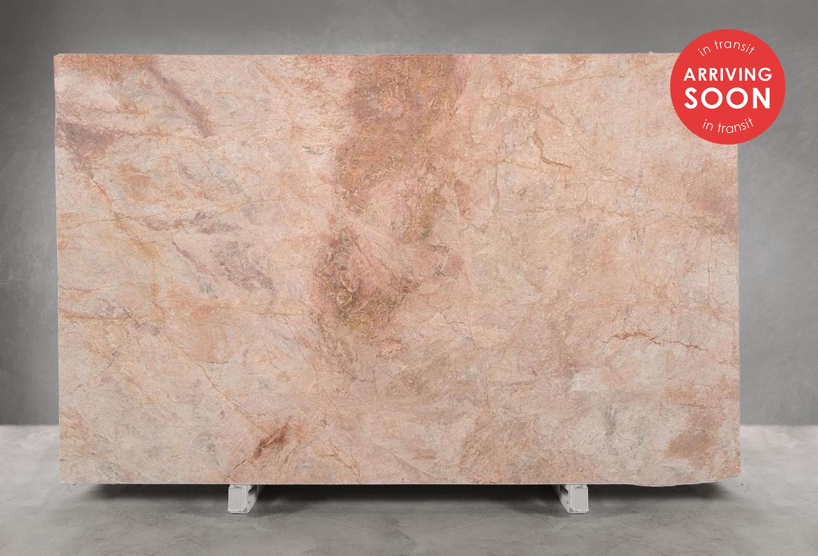 Pink Lotus Marble Honed (Slab in Transit)
