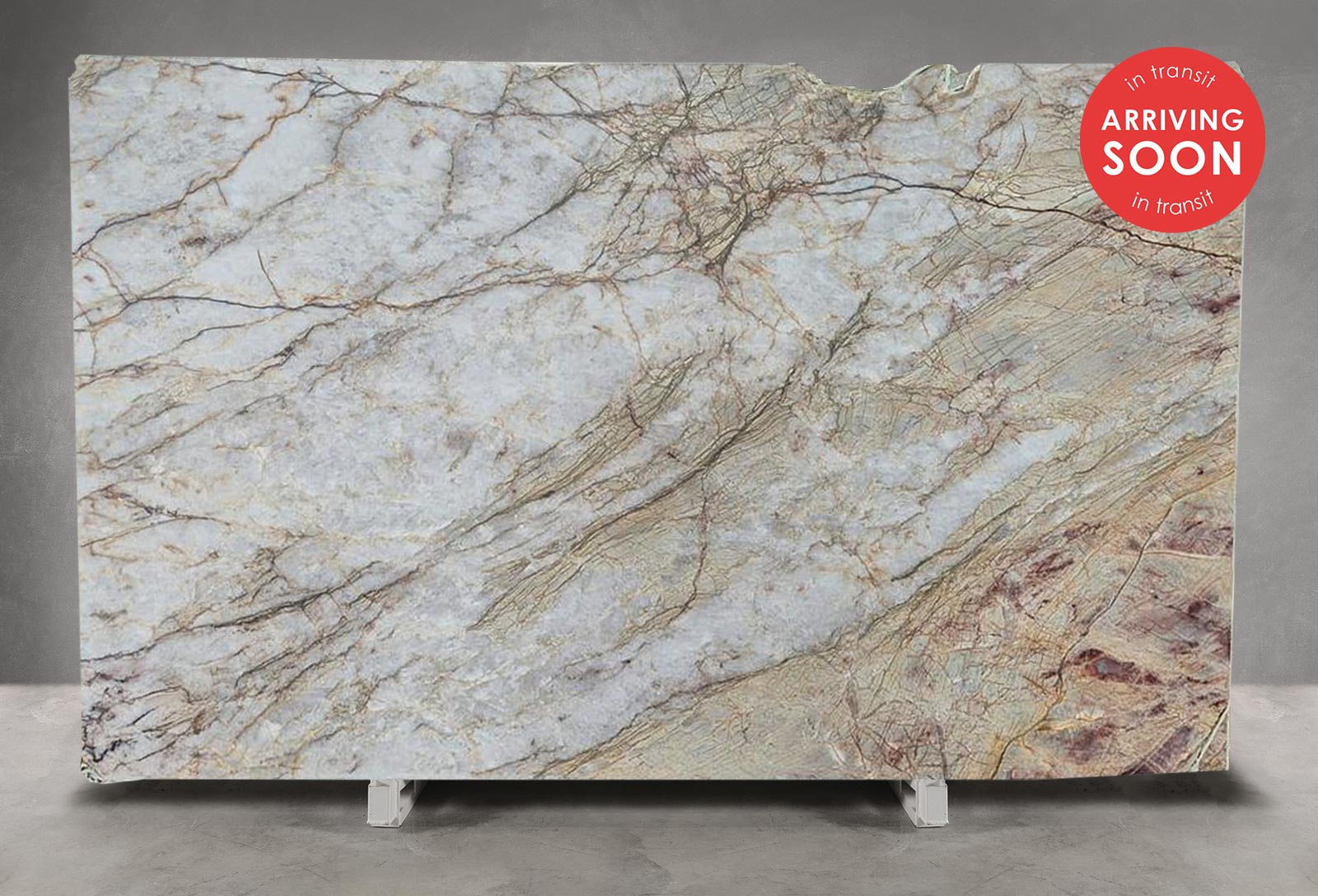 Cristallo Oro Quartzite Honed (Slab in Transit)