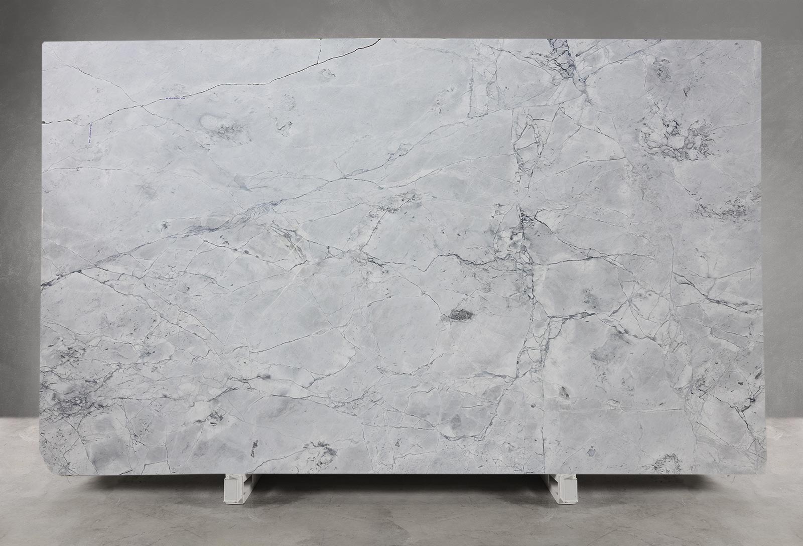 Super White Dolomite Honed Slab Block | EB189