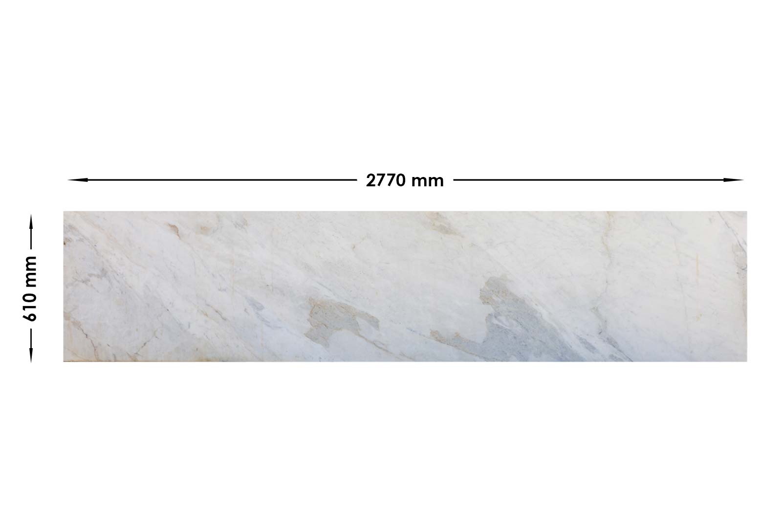 Calacatta Dolomite Honed Off Cut | OC48