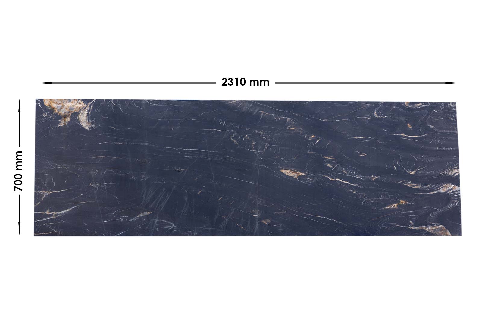 Titanium Leathered Granite Off Cut| OC41