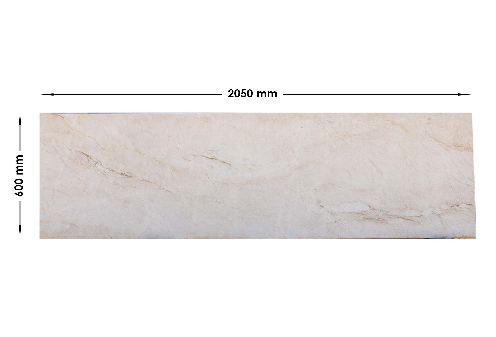 Taj Mahal Honed Quartzite Off Cut| OC42