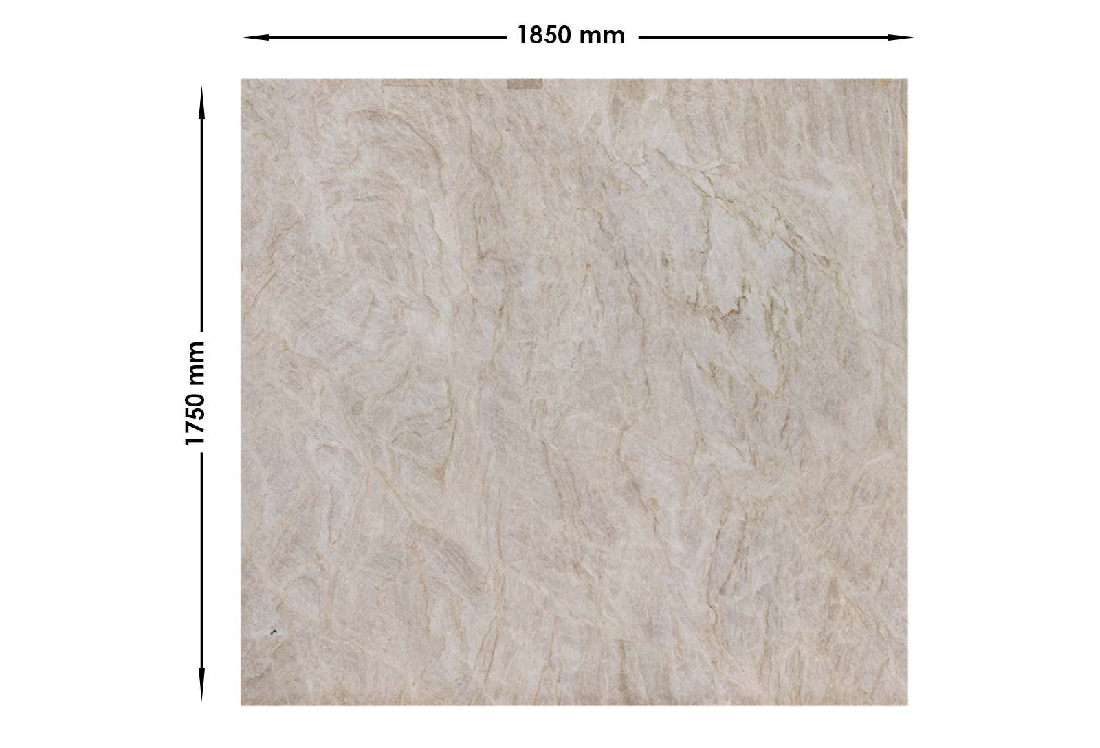 Taj Mahal Honed Quartzite Off Cut | OC49