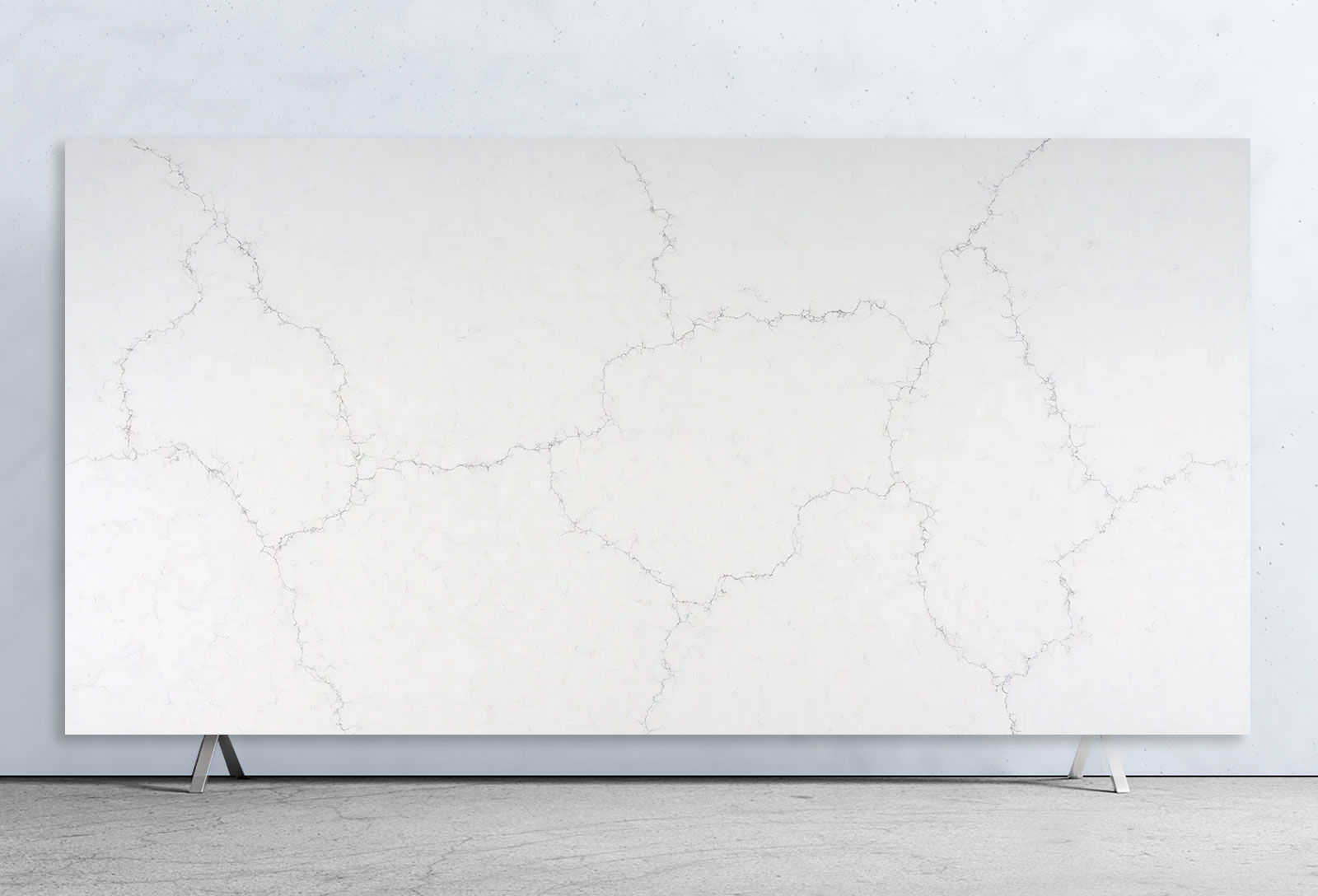 Tectonic Tessellations Polished (Full Body) Celeste Stone Mineral (Zero Silica) Slab