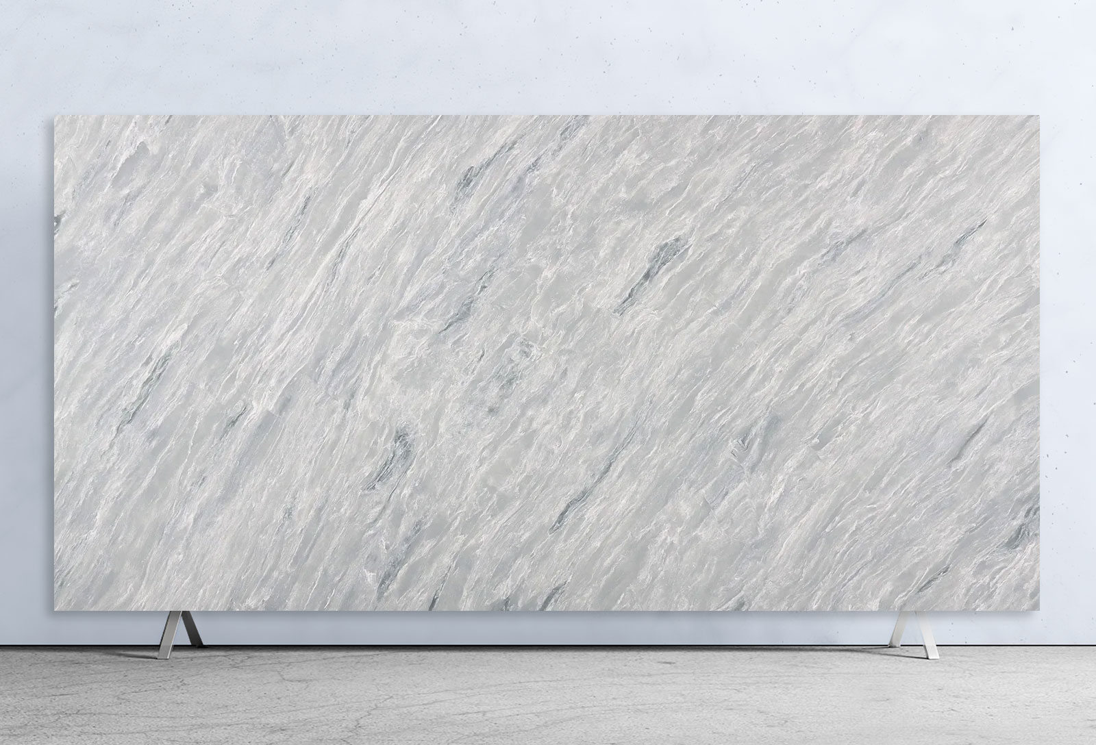 Quartzite Laguna Polished (Full Body) Celeste Stone Mineral (Zero Silica) Slab