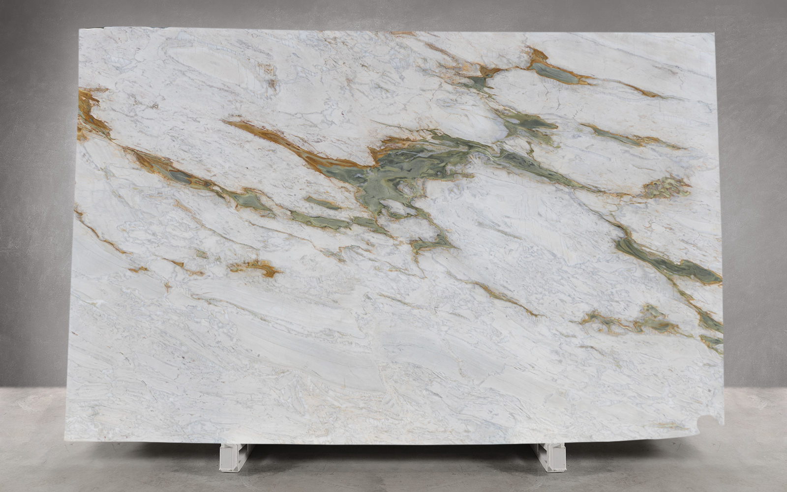 Calacatta Macchia Gold Dolomite Slab | Block 1733