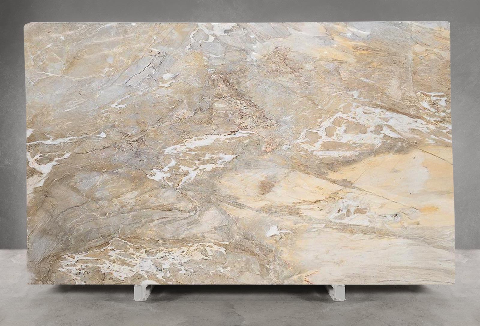 Breccia Gold Dolomite Honed Slab (Slab in Transit)