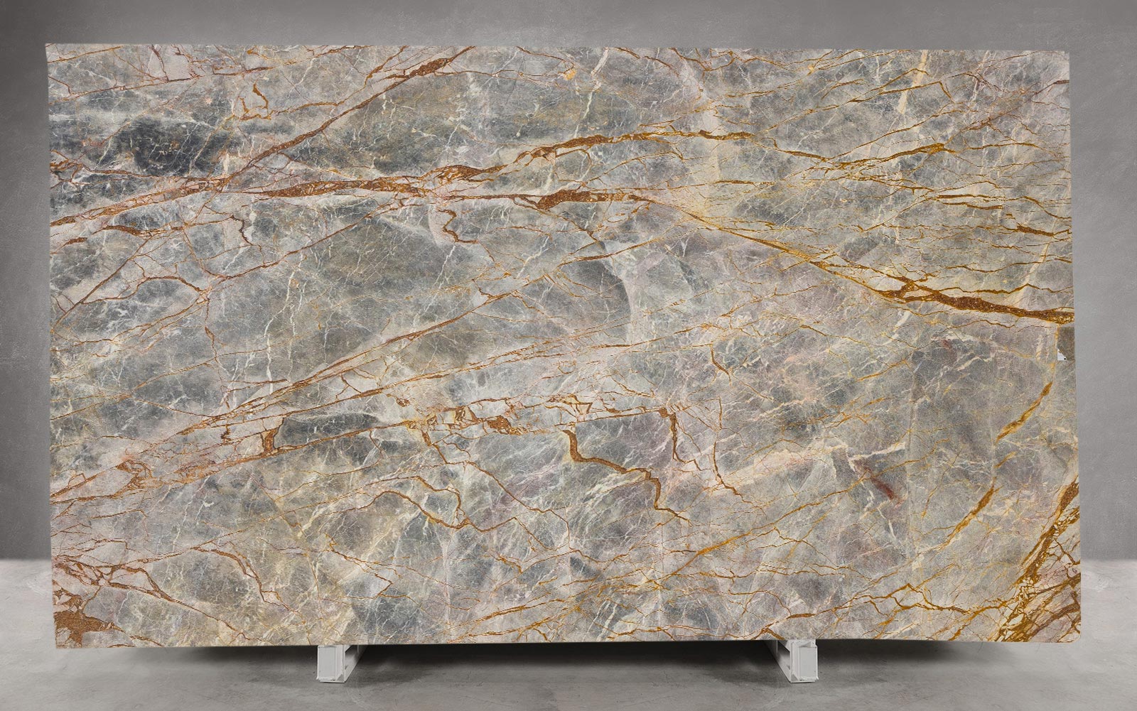 Roma Grey Marble Honed Slab | EB229