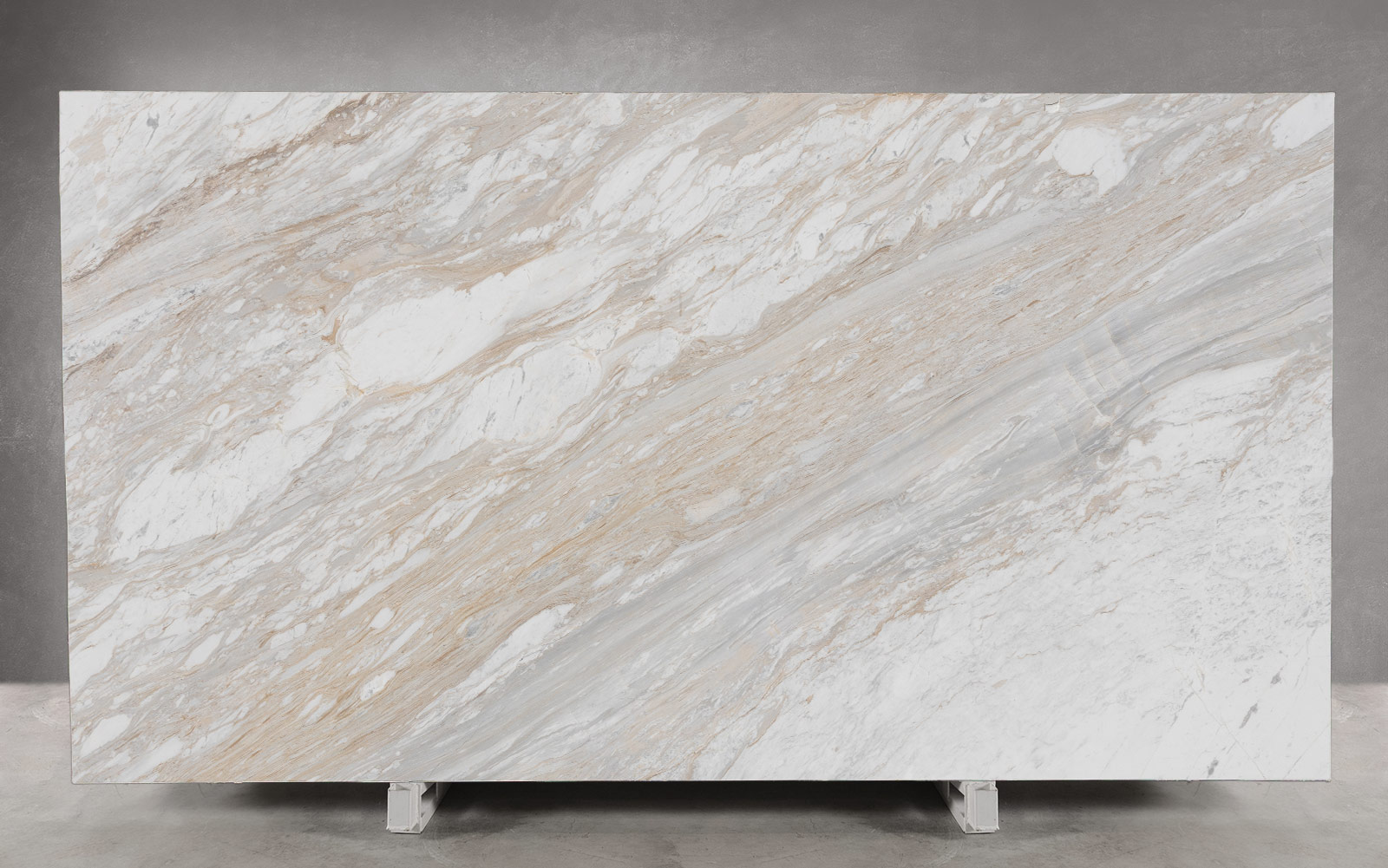 Athena Gold Marble Honed Slab | Block 1755