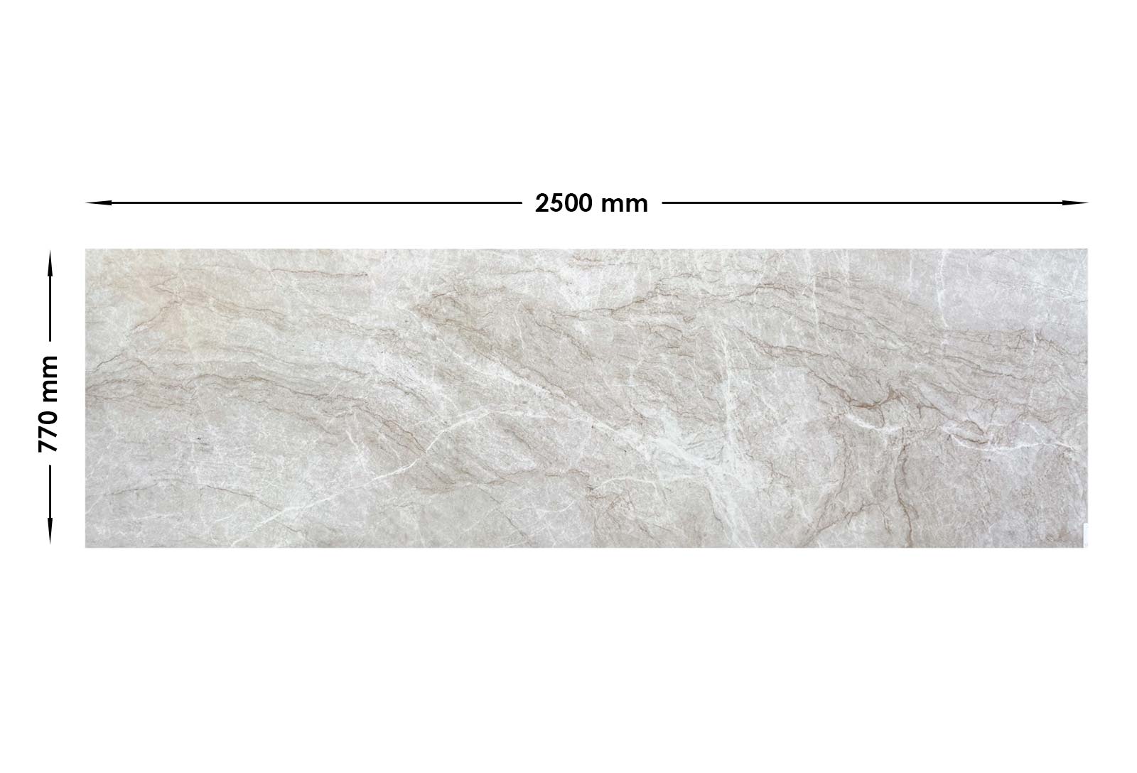Taj Mahal Matt Smartstone Sintered Off Cut | OC139