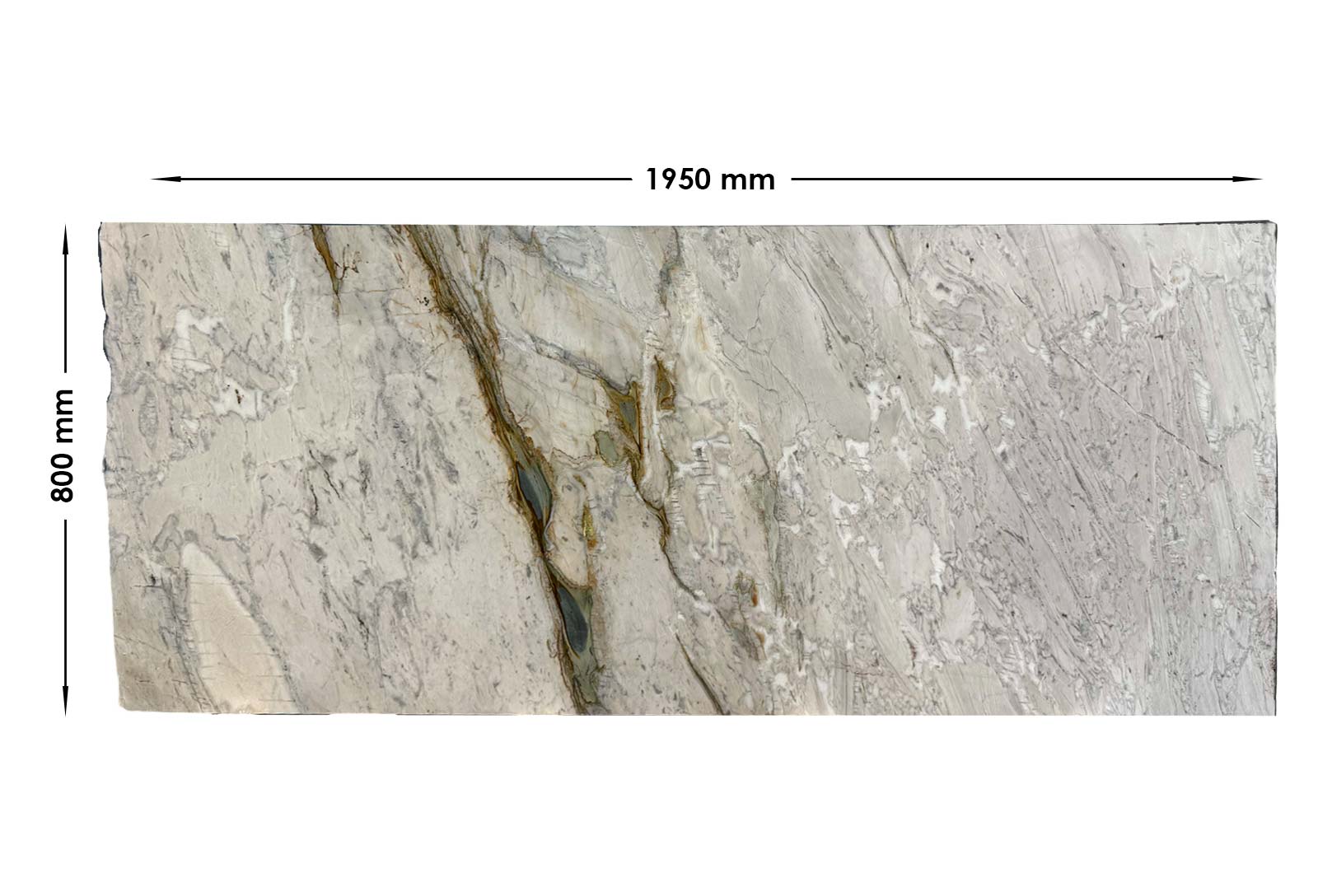 Calacatta Machia Marble Honed Off Cut | OC165
