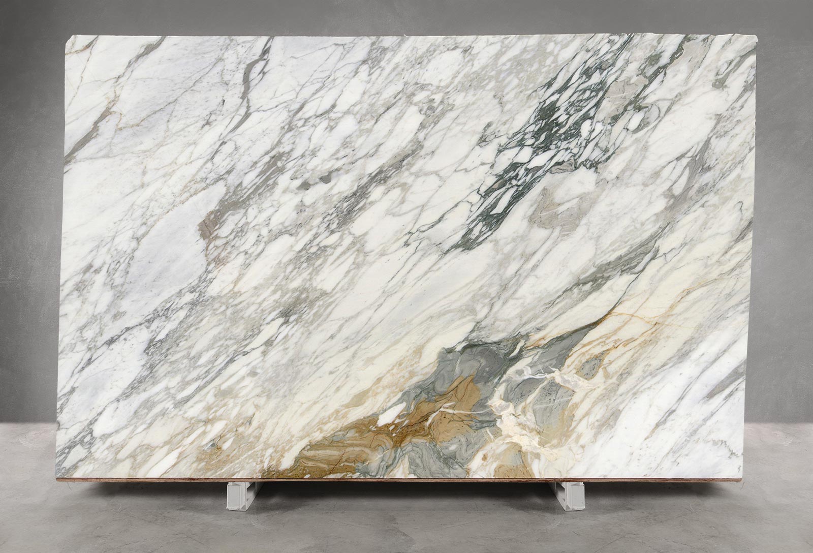 Calacatta Monet Extra Marble Honed (Slab in Transit)