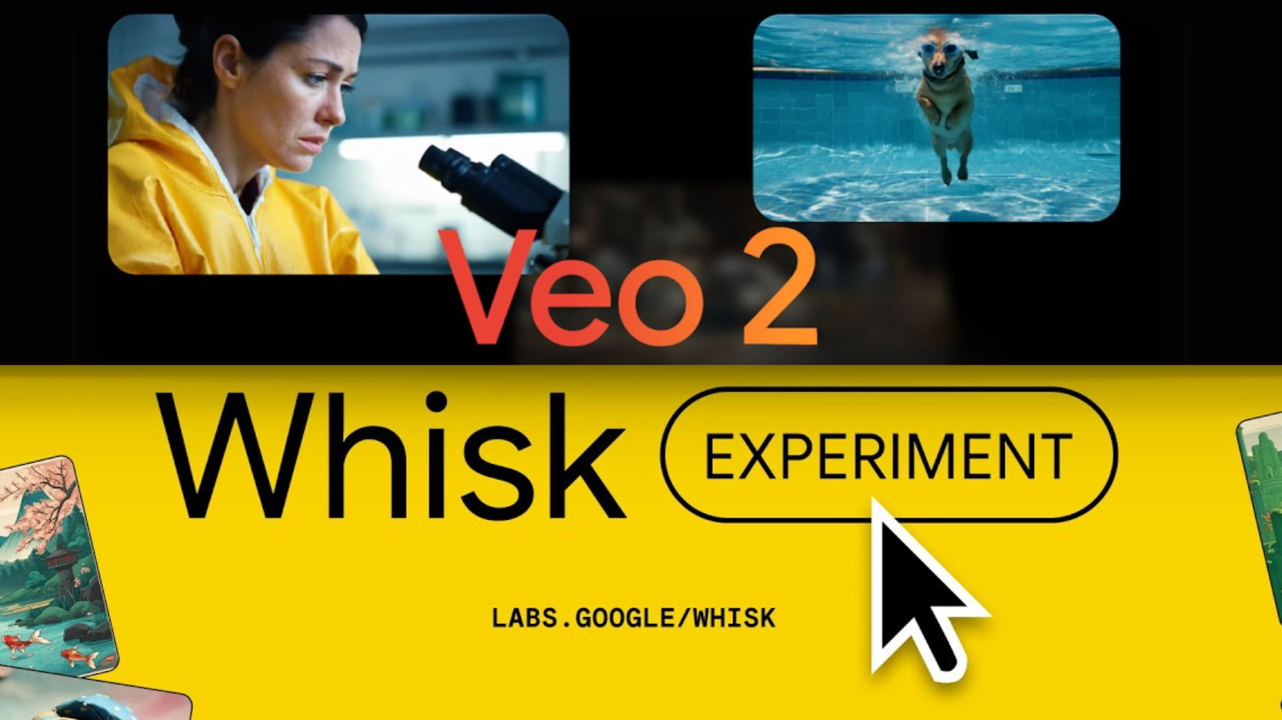 Google Veo 2 high-fidelity AI video preview image