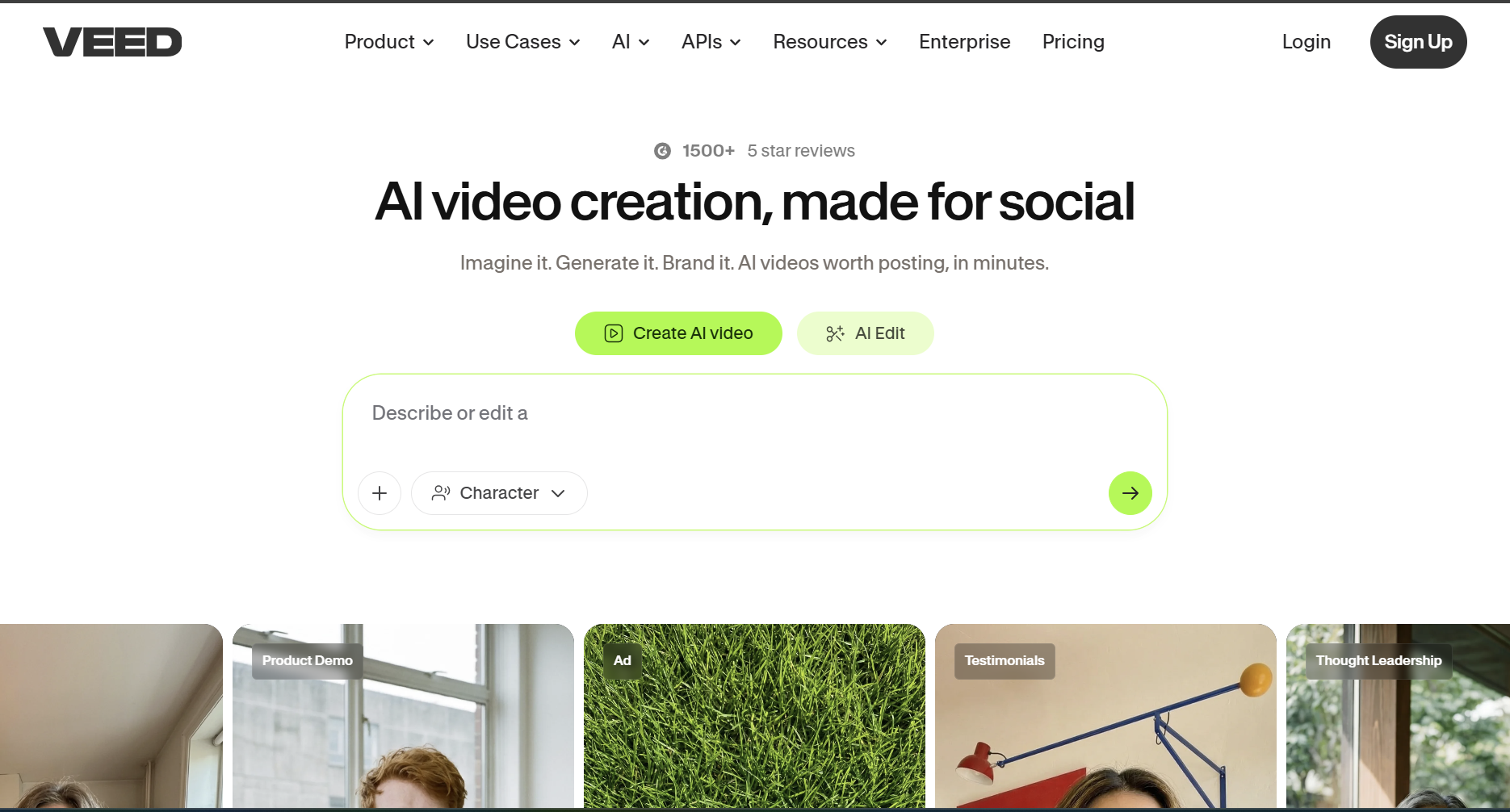 VEED — Best for MP3-to-MP4 Conversion