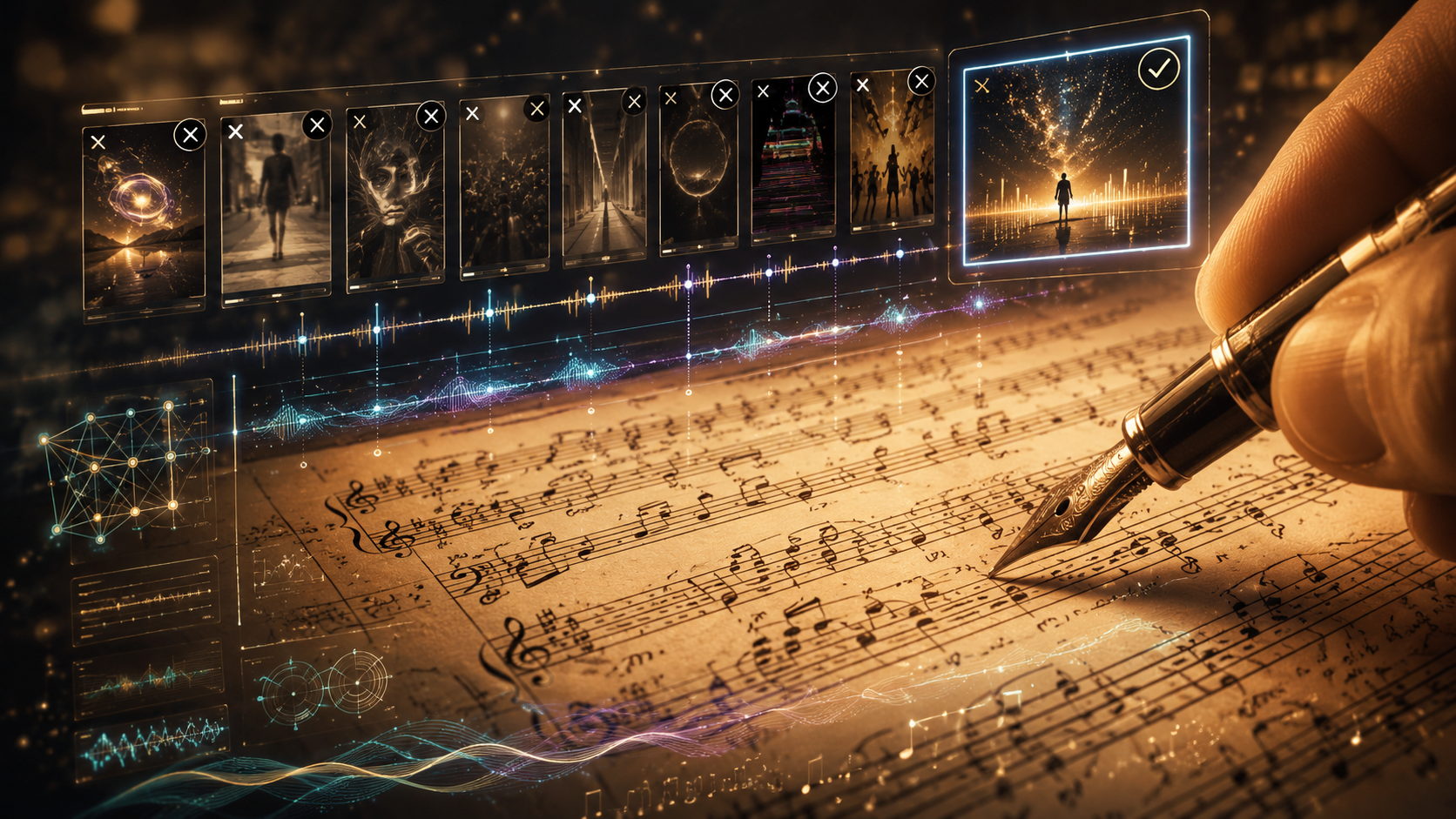 AI music video generators comparison hero image