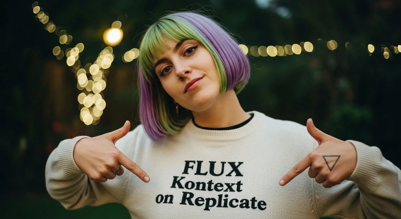 Photorealistic image generated by Flux Kontext Pro