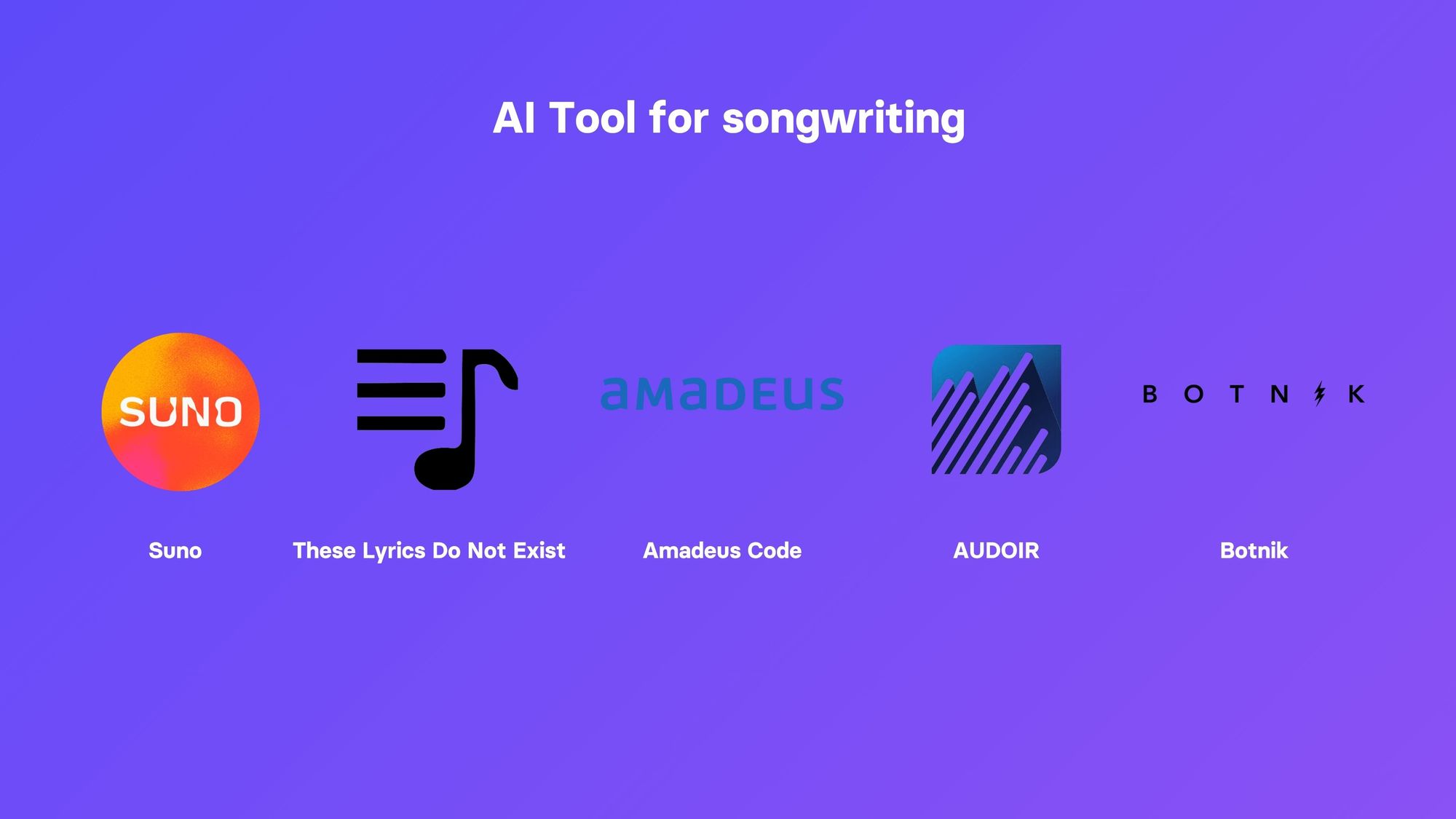 Best AI songwriting tools for 2025: boost creativity