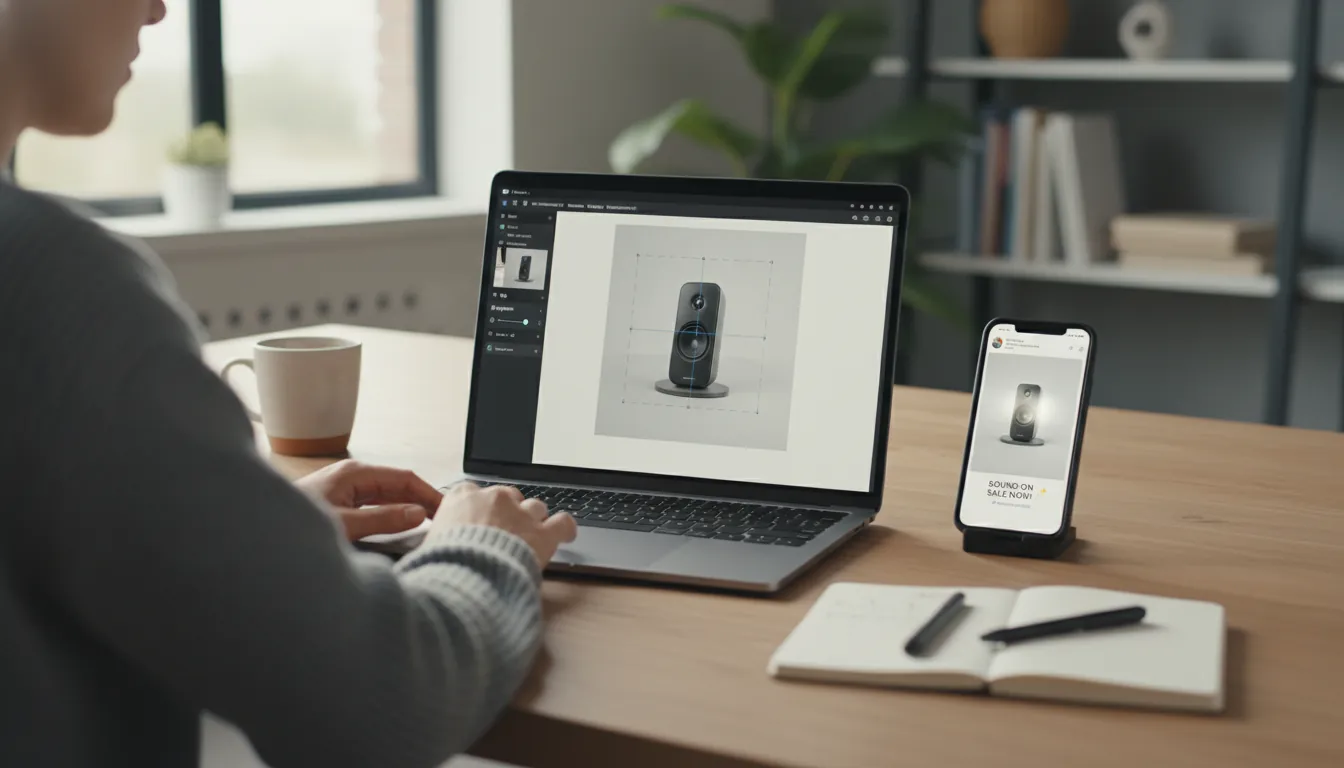 edit photo Canva tools crop brightness contrast for social media