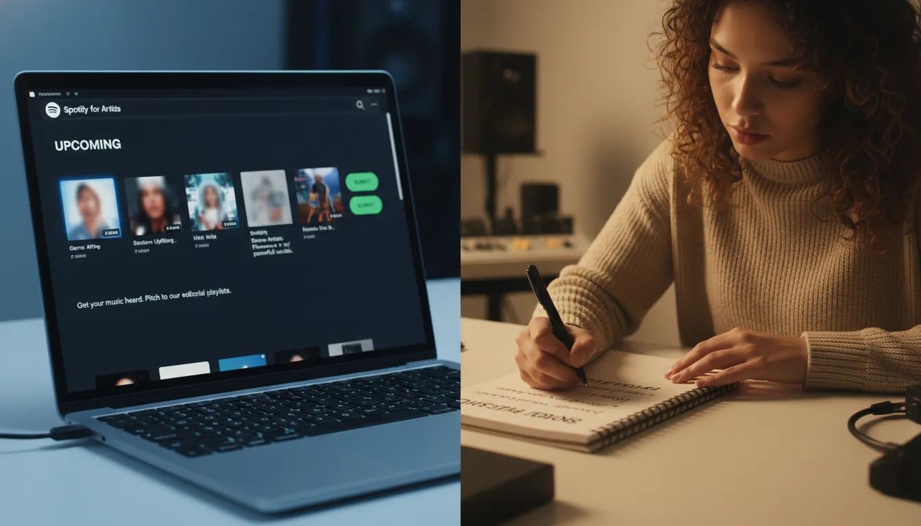 submit music to Spotify playlists, Spotify for Artists pitch, Spotify playlist submission