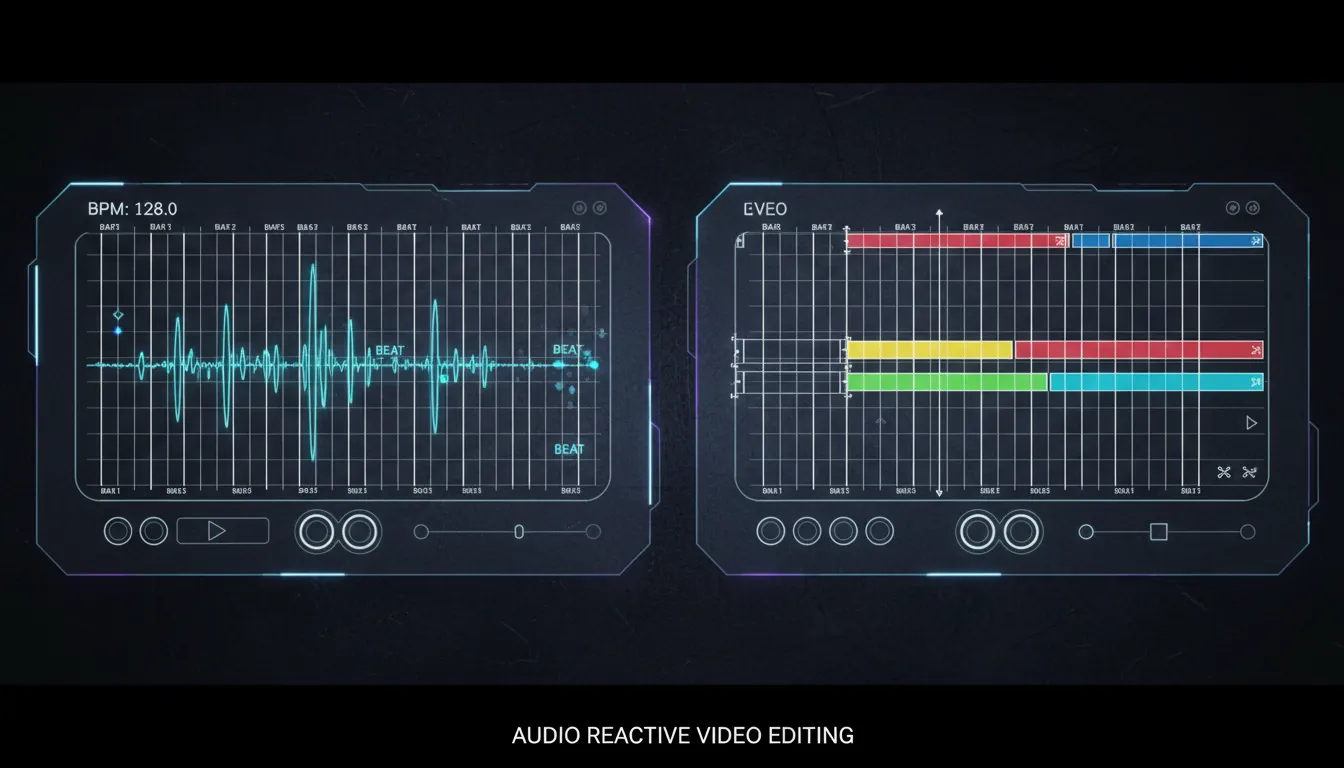 beat in music BPM detection bars and beats for audio reactive video editing