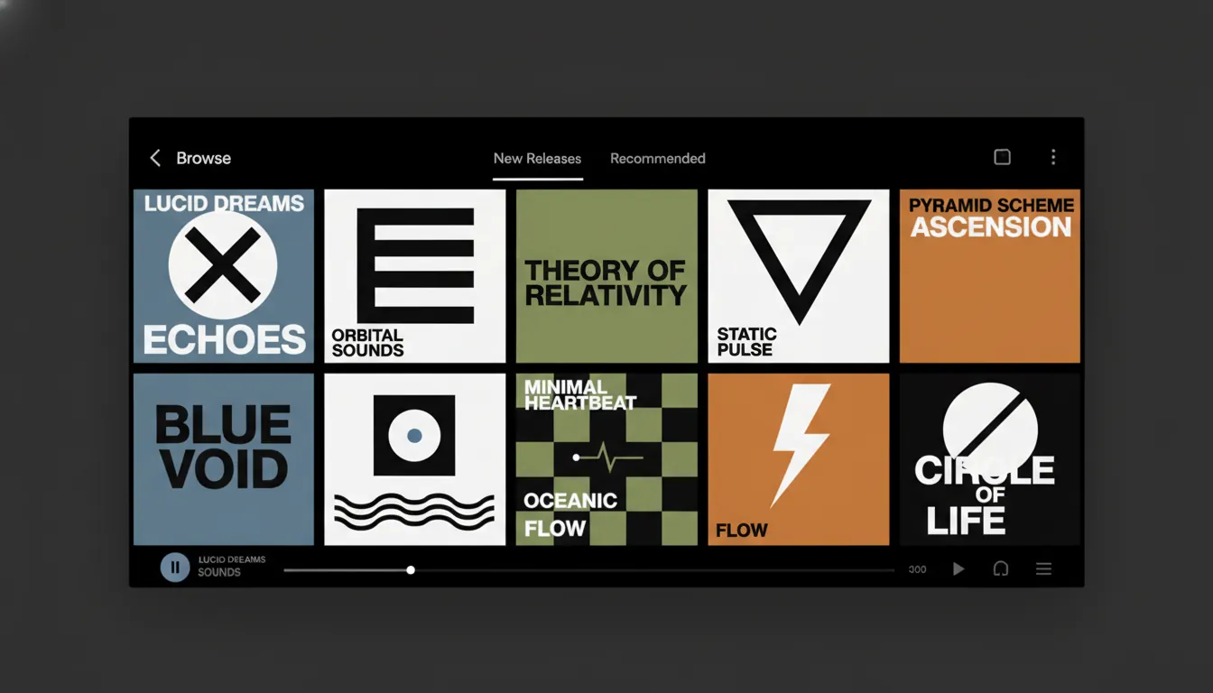 simple album cover design ideas minimalist album cover typography