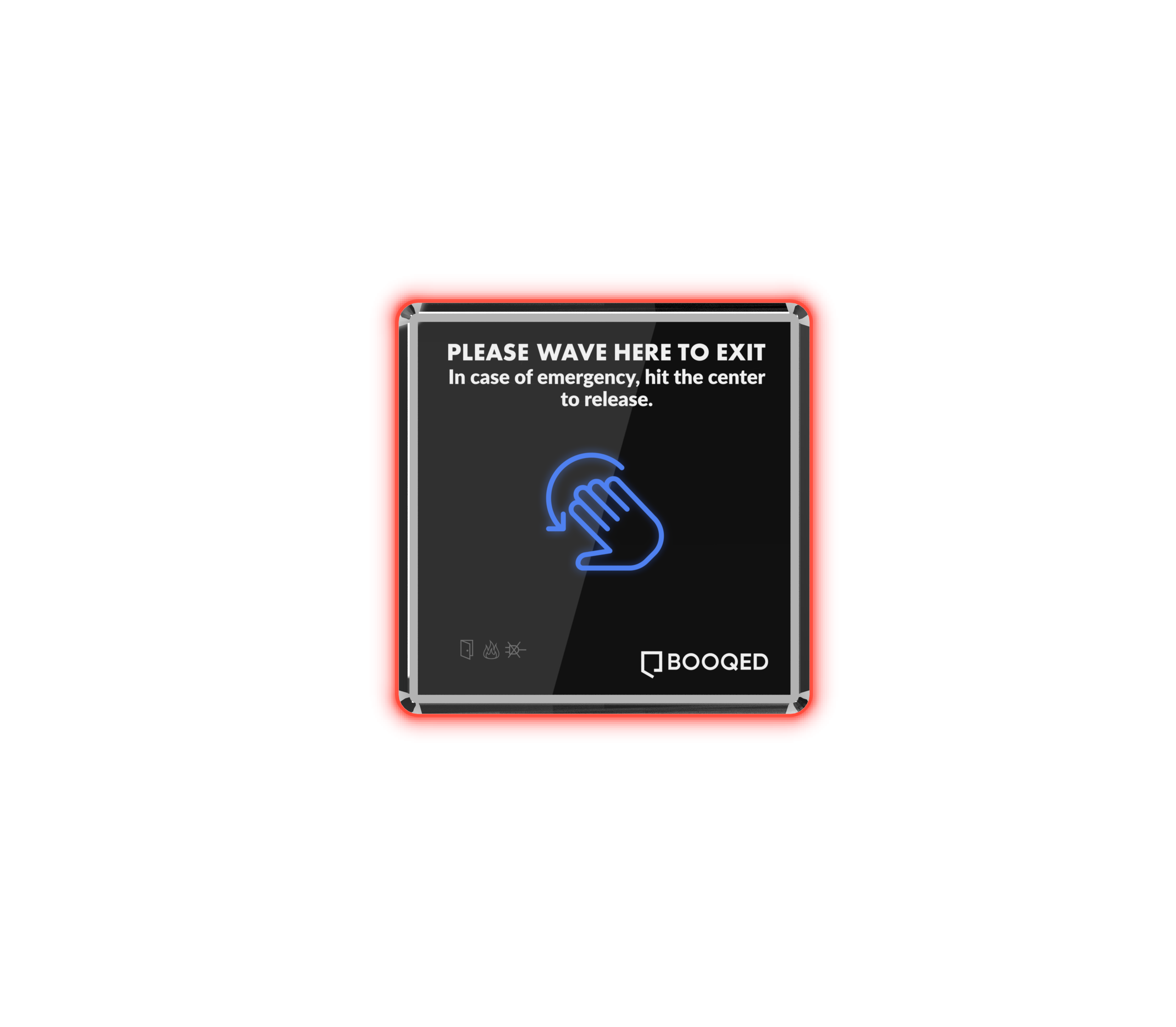 4-in-1 Touchless Exit Button