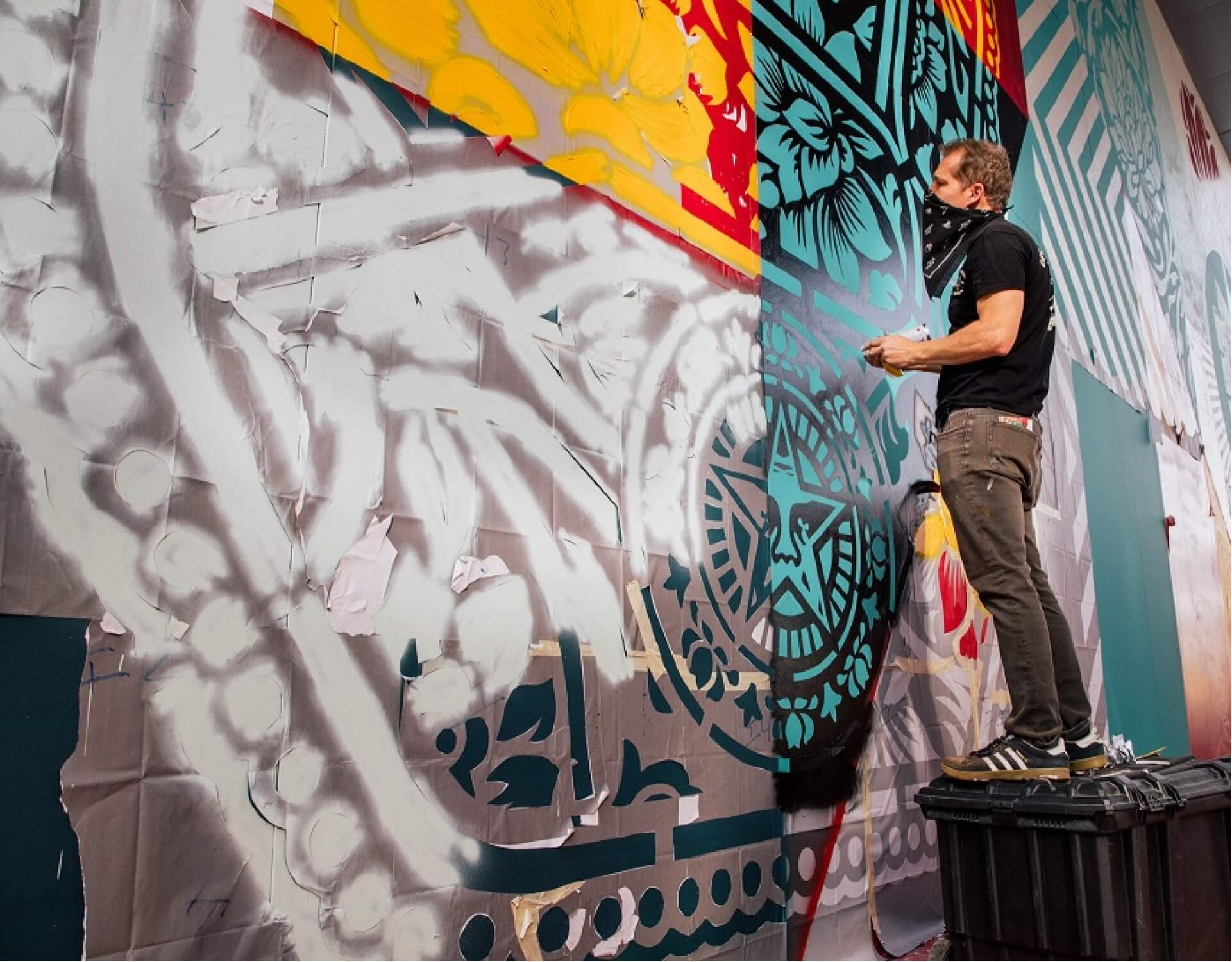 First Middle East Mural in Dubai Design District | Dubai Design District