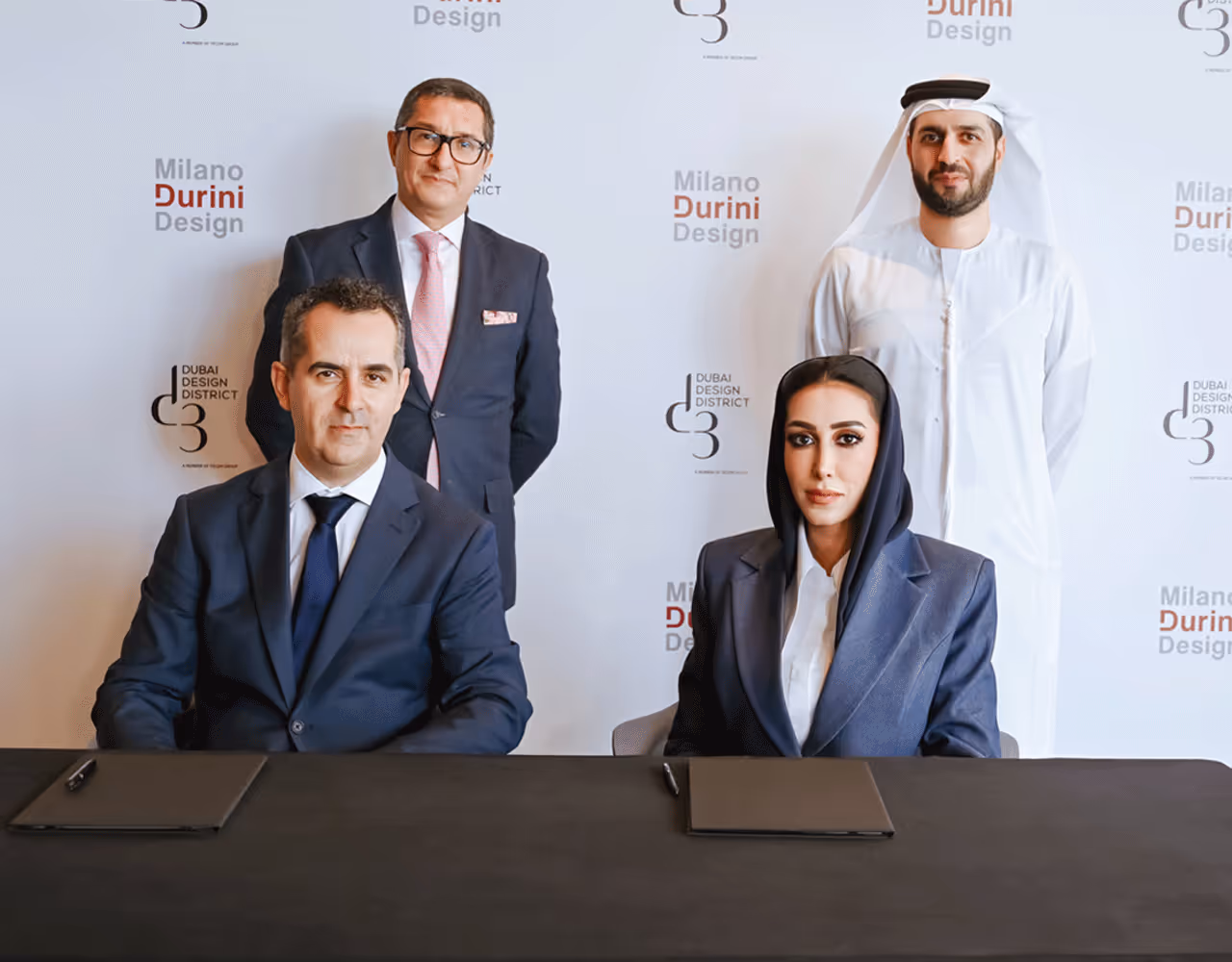 Dubai’s d3 Partners with Milano Durini Design Association to Take UAE’s Creative Sector Global
