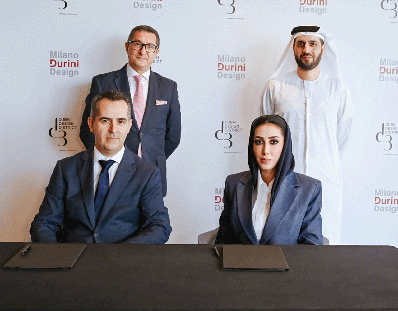 Dubai’s d3 Partners with Milano Durini Design Association  to Take UAE’s Creative Sector Global