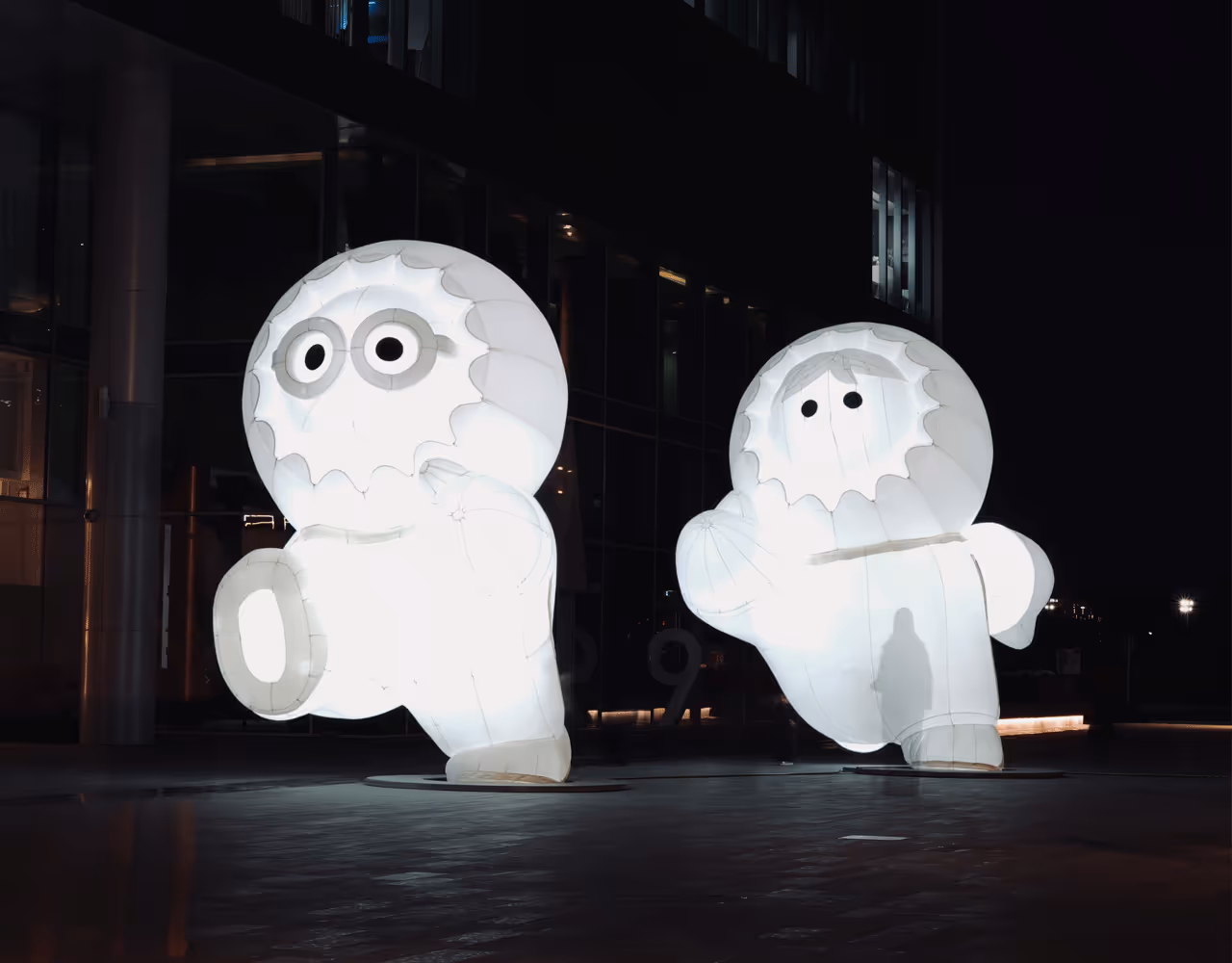 Anooki Characters Lighten Up in Dubai | Dubai Design District