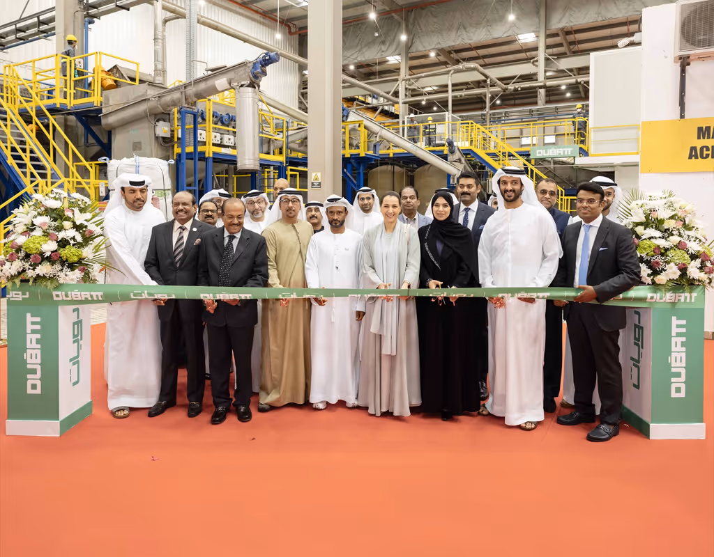 UAE’s first integrated battery recycling plant unveiled as Dubatt invests AED 216 million at Dubai Industrial City| Dubai Industrial City