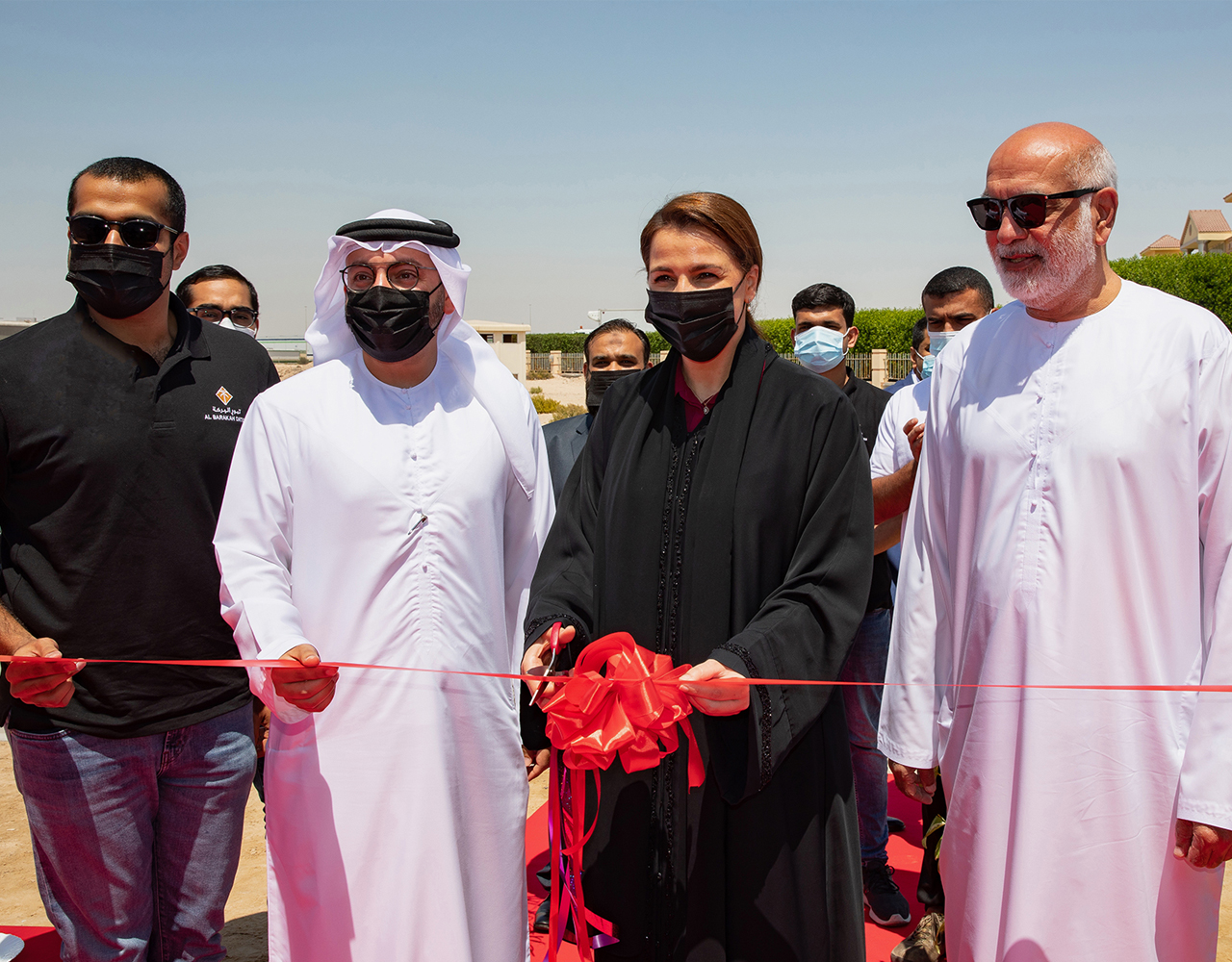 UAE Minister of Food and Water Security Tours Al Barakah Dates Factory in Dubai Industrial City