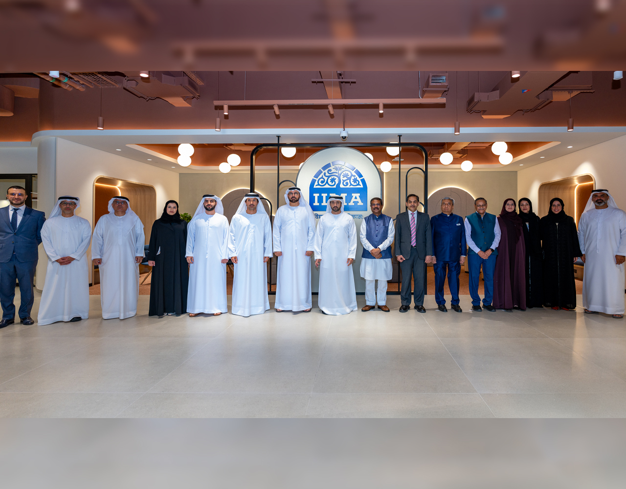 Hamdan bin Mohammed opens first international campus of Indian Institute of Management Ahmedabad