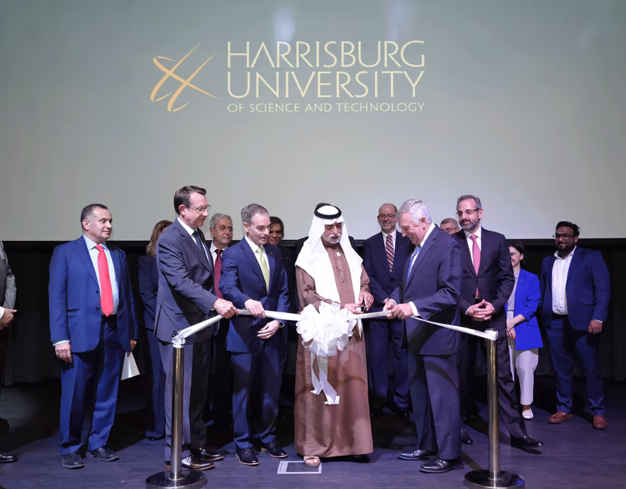 Sheikh Nahyan Bin Mubarak inaugurates Harrisburg University in DK