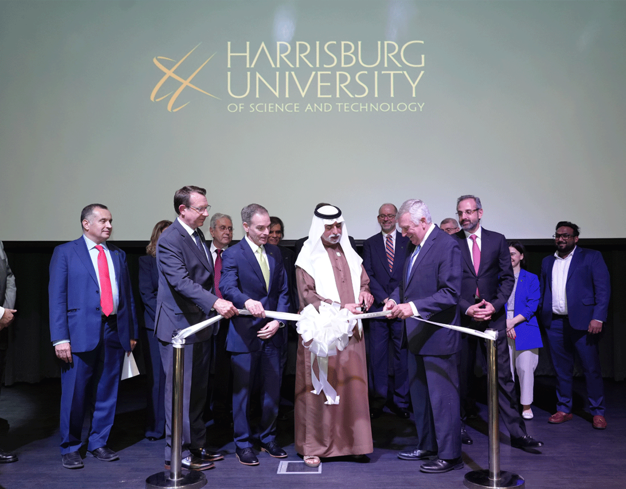Sheikh Nahyan Bin Mubarak inaugurates Harrisburg University in DK