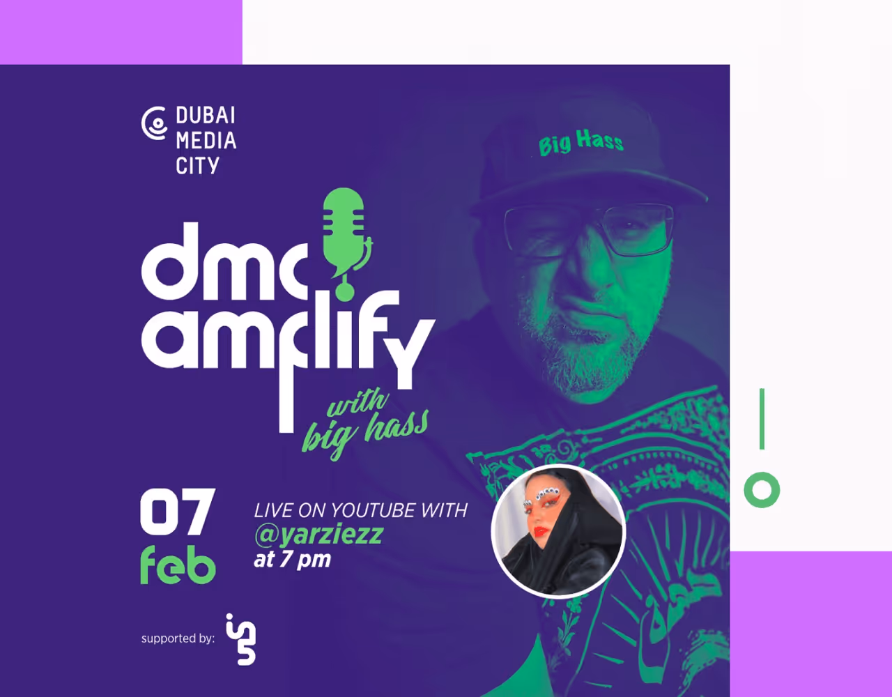 Yara Ayoob Visits Dubai Media City