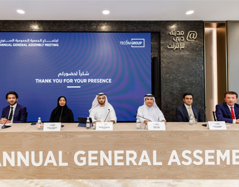 TECOM Group Shareholders Approve Aed 400 Million Cash Dividend For H2 2023 At Its Annual General Assembly Meeting