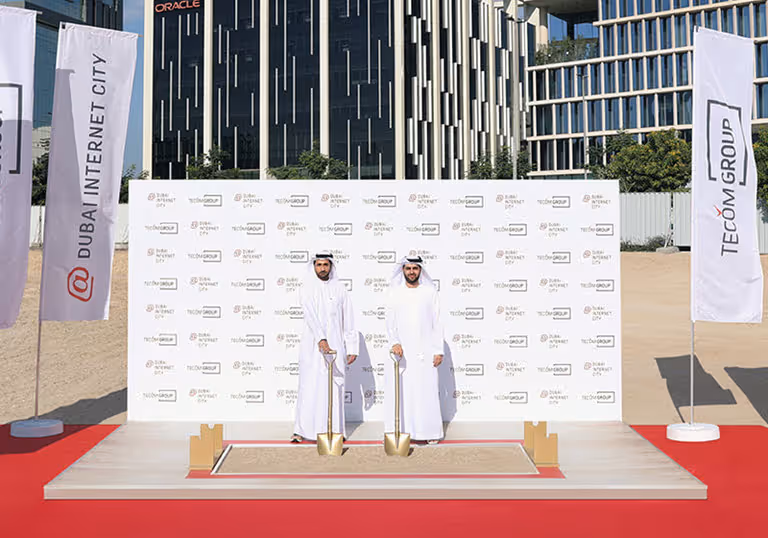 TECOM Group breaks ground on specialised tech offices at Dubai Internet City amid high demand for commercial real estate in Dubai