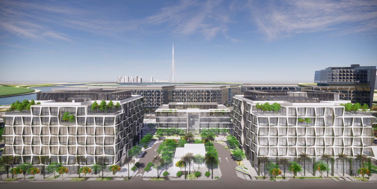 Office spaces within Phase 2 of Dubai Design District (d3)
