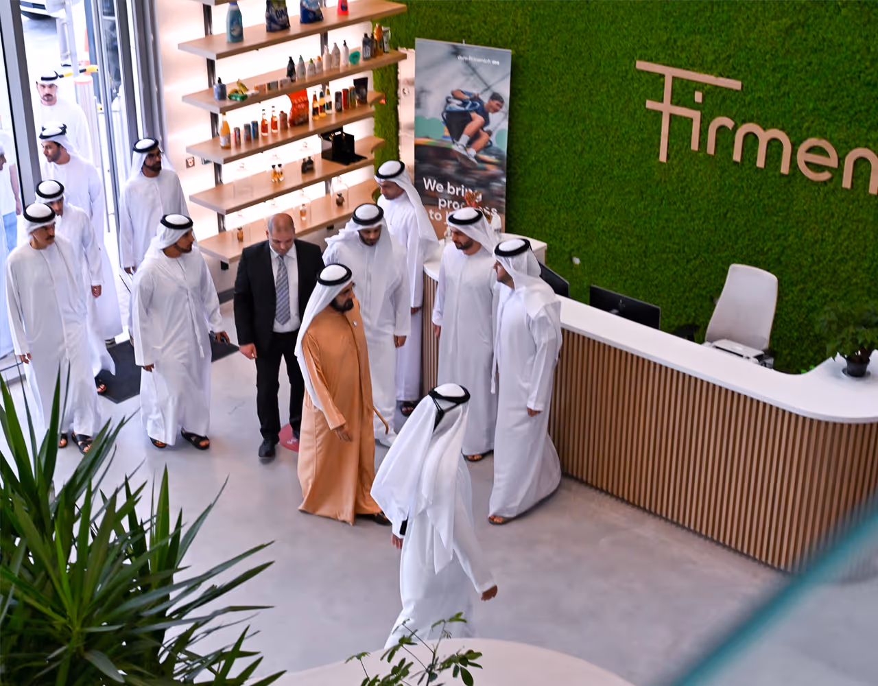 His Highness Sheikh Mohammed bin Rashid visits regional hub of Firmenich in Dubai Science Park