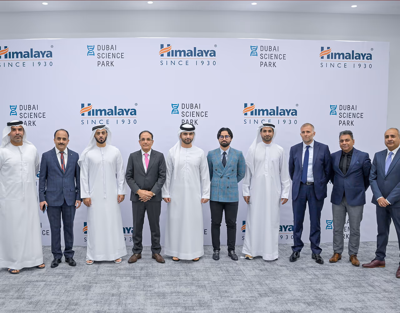 Mansoor Bin Mohammed Inaugurates Himalaya Wellness