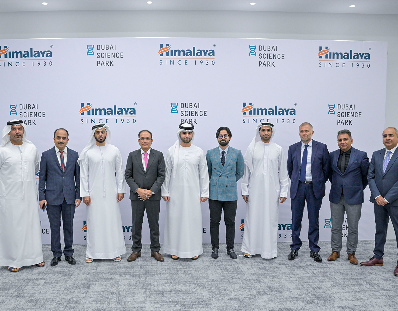 Mansoor Bin Mohammed Inaugurates Himalaya Wellness
