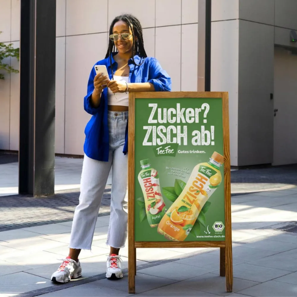 TeeFee Zisch Plakat