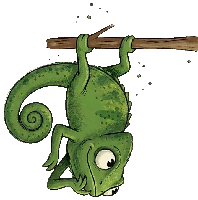 Illustration Chameleon