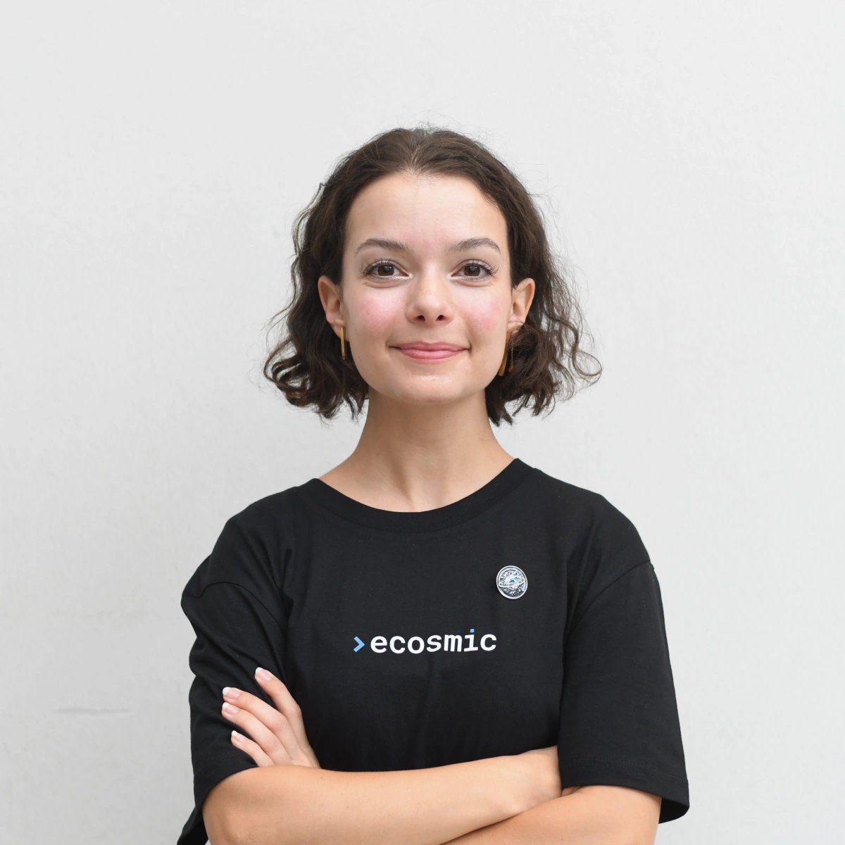 A professional headshot of Gaia