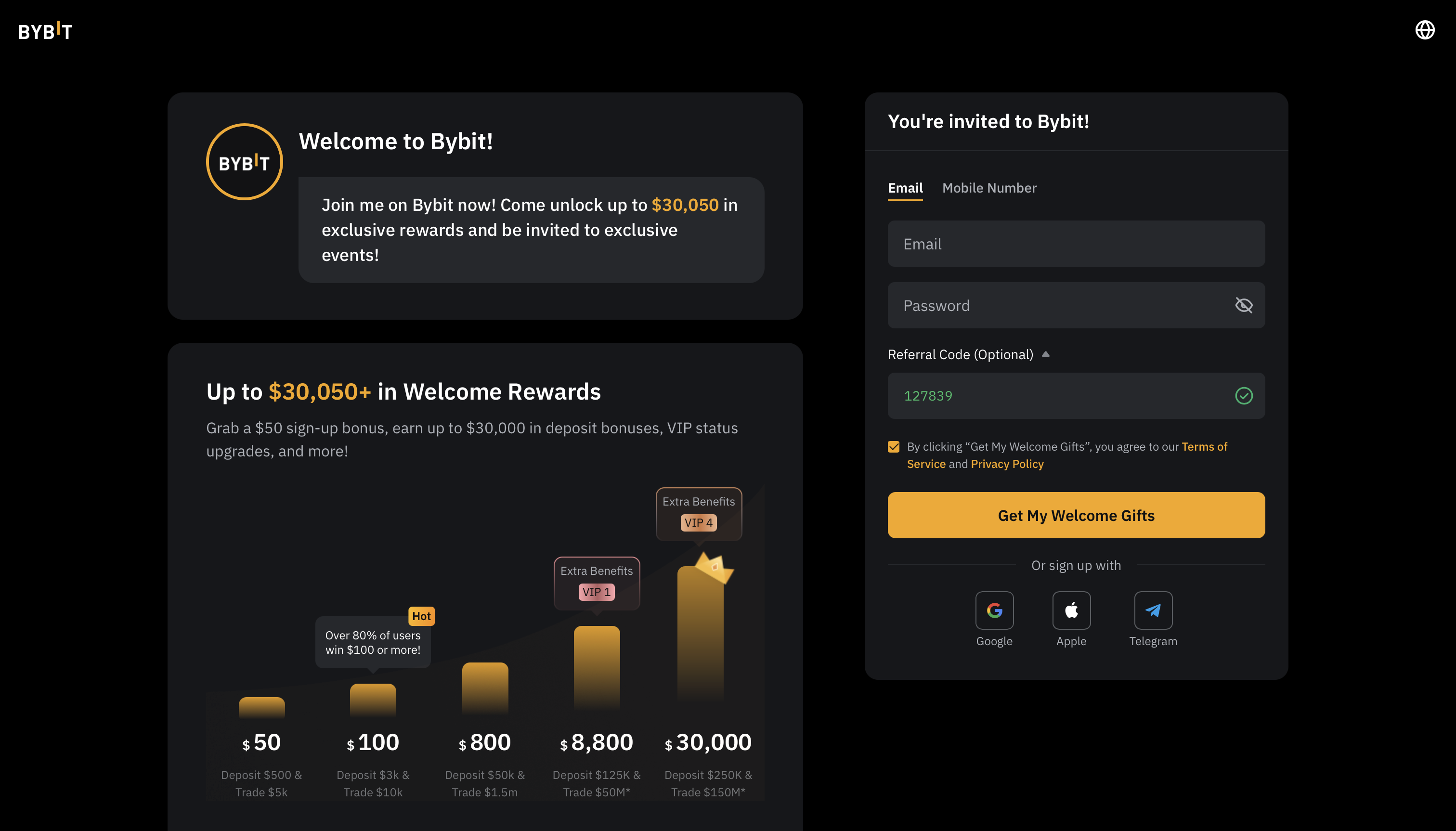 Bybit referral code