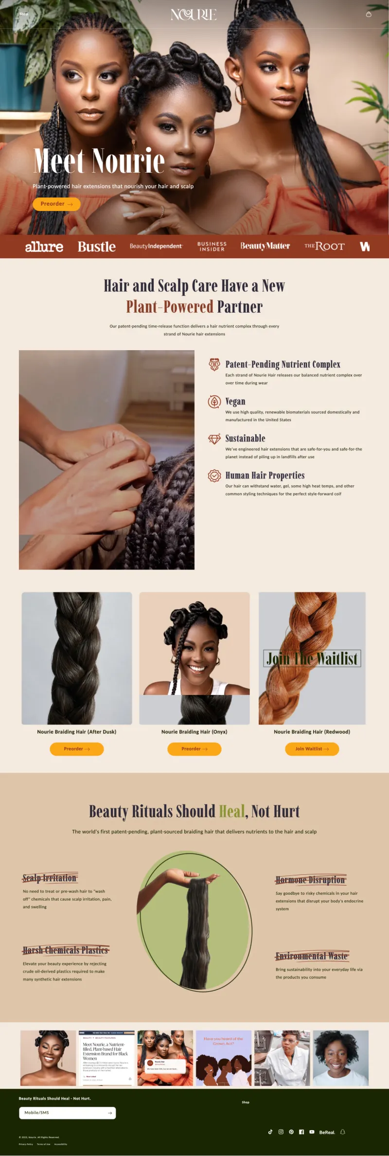 Website design