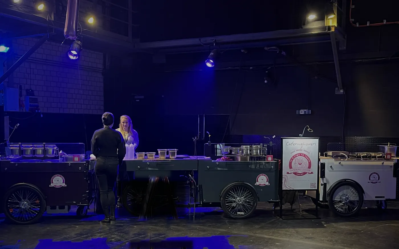 Mehrere HappyBikes im Verbund bei einem Event