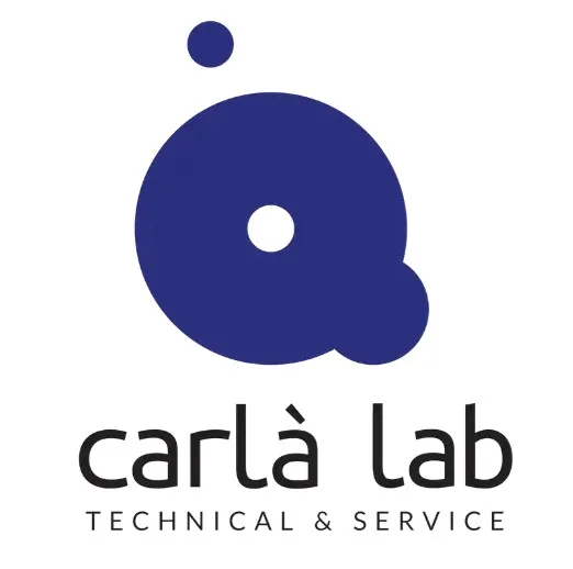 Logo di carlà lab con il testo 'Technical & Service'.