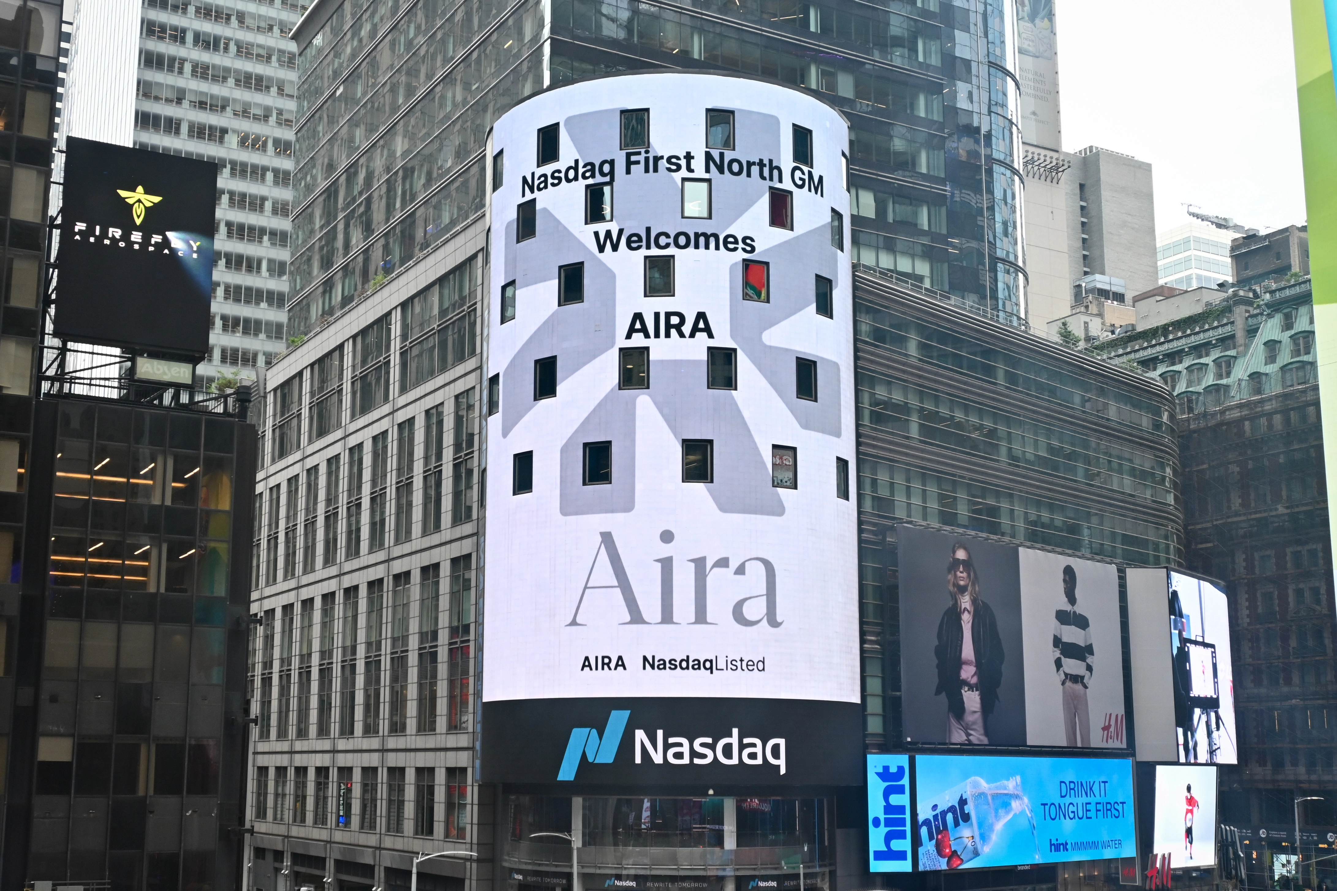 Aira is now listed on Nasdaq First North